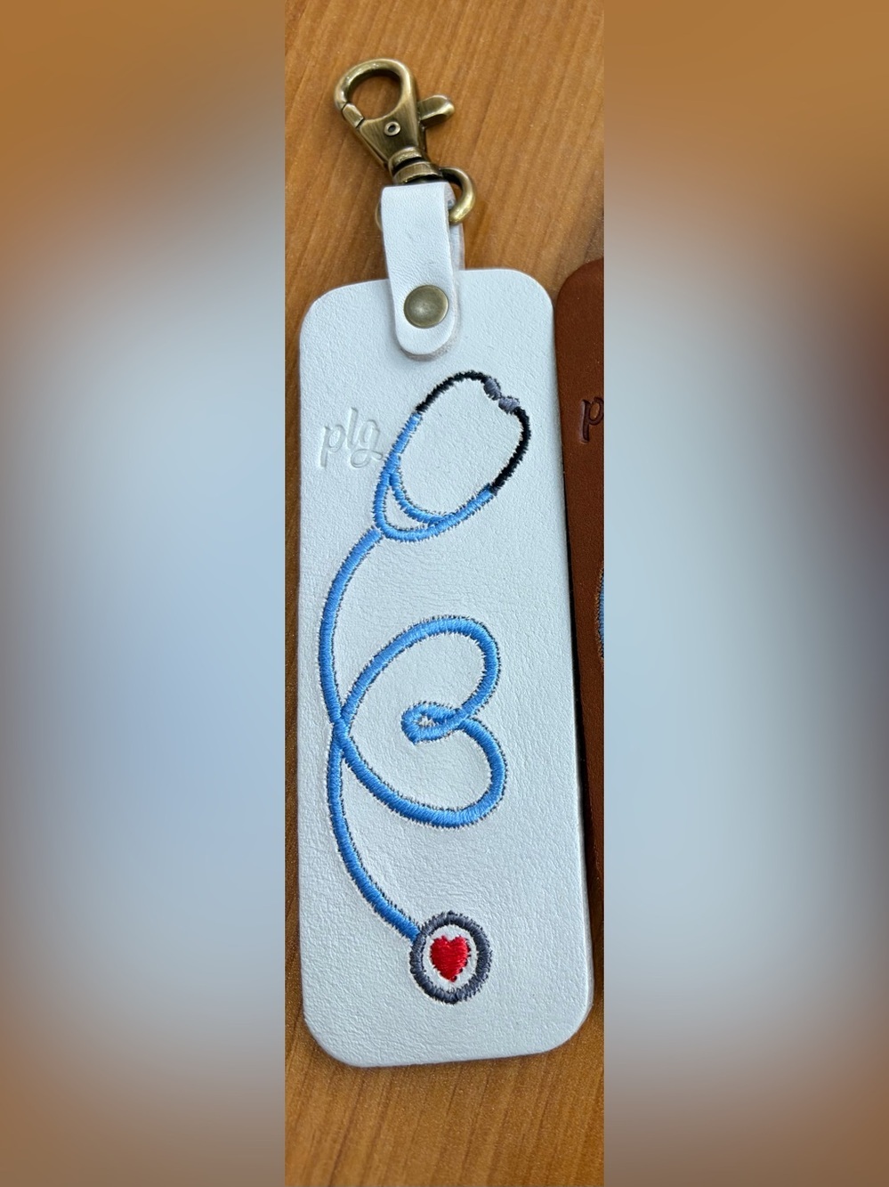 *New*Limited-edition Portland Leather Goods Appreciation Stethoscope Flair